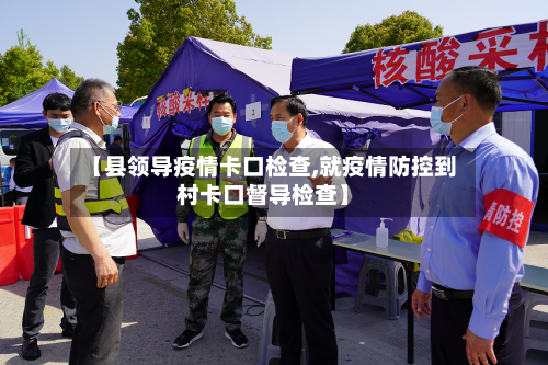 【县领导疫情卡口检查,就疫情防控到村卡口督导检查】-第1张图片